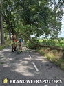 Stormschade Helkantsedijk in Hooge Zwaluwe