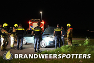Autobrand Landbouwweg in OOSTEIND