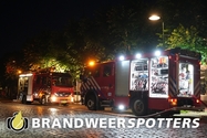 Brand gebouw (middel brand) (museum) Museum de Roos Markt in Geertruidenberg