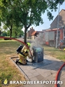 Containerbrand Doctor Arienslaan in Zevenbergen