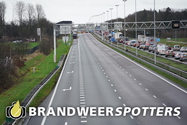 Materiele hulpverlening A58 rechts thv hectometerpaal 39,0 nabij Tilburg (+Video)