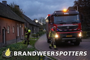 Schoorsteenbrand Nacontrole Goorweg in Riel