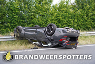Melding Ongeval wegvervoer (gekanteld/op de kop) A4 Li in Heijningen