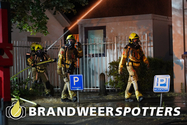 Industriebrand (zeer grote brand) Havenweg in Oosterhout