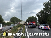 Melding Ongeval wegvervoer (Soort THV: Zware THV) A27 Re 17,6 in Raamsdonksveer