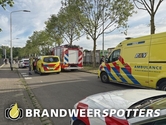 Melding Ongeval wegvervoer (gekanteld/op de kop) Charles Petitweg in Breda