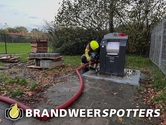 Containerbrand Breda - Tilburg in Rijen