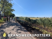Bermbrand Ravenbosweg in Waspik