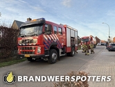 Containerbrand Molenbaan in Baarle-Nassau