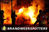 Autobrand Sweelinckstraat in Oosterhout