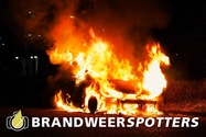 Autobrand Van Leeuwenhoeklaan in Oosterhout
