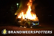 Voertuig in brand Frankische Driehoek in Goirle (+Video)
