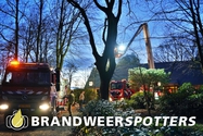 Schoorsteenbrand Heistraat in Diessen