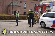 Schoolbrand (middel brand) Nassaustraat in Oosterhout
