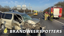 Ongeval A58 rechts thv hectometerpaal 55,5 nabij Bavel