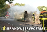 Voertuig in brand Molenschotsebaan in Molenschot