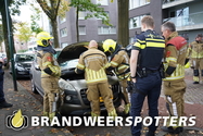 Voertuig in brand Sint Jansstraat in Goirle (+ Video)
