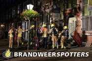 Brand gebouw (middel brand) (museum) Museum de Roos Markt in Geertruidenberg