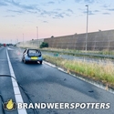 Voertuig in brand A16 rechts nabij Breda
