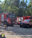 Bosbrand (zeer grote brand) Waalwijksebaan in Kaatsheuvel